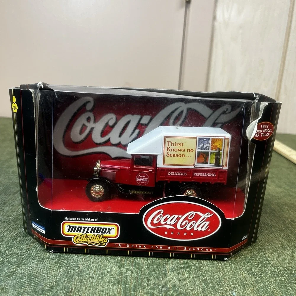 Mattel 1932 Ford Model AA Truck Matchbox Diecast Collectible Coca-Cola from 1999